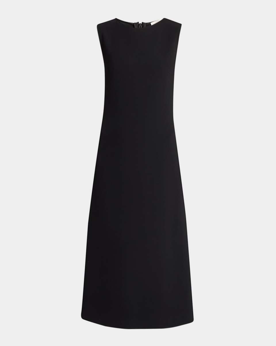 Amor Sleeveless A-Line Midi Dress